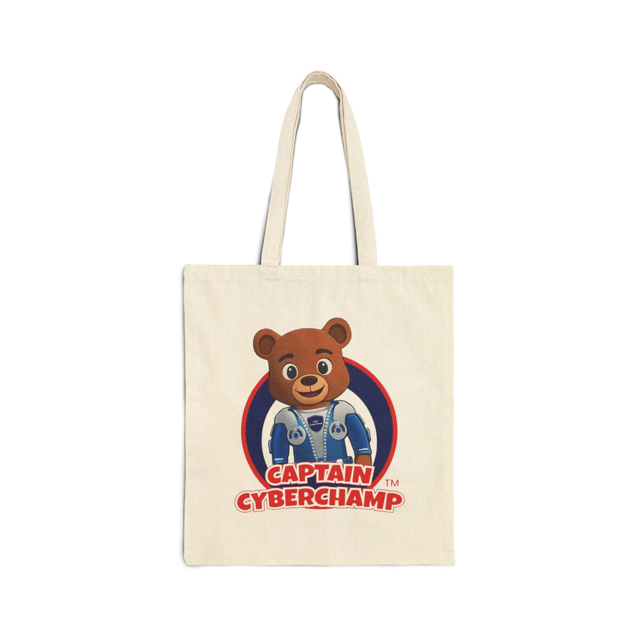 'Captain Cyberchamp' Tote Bag