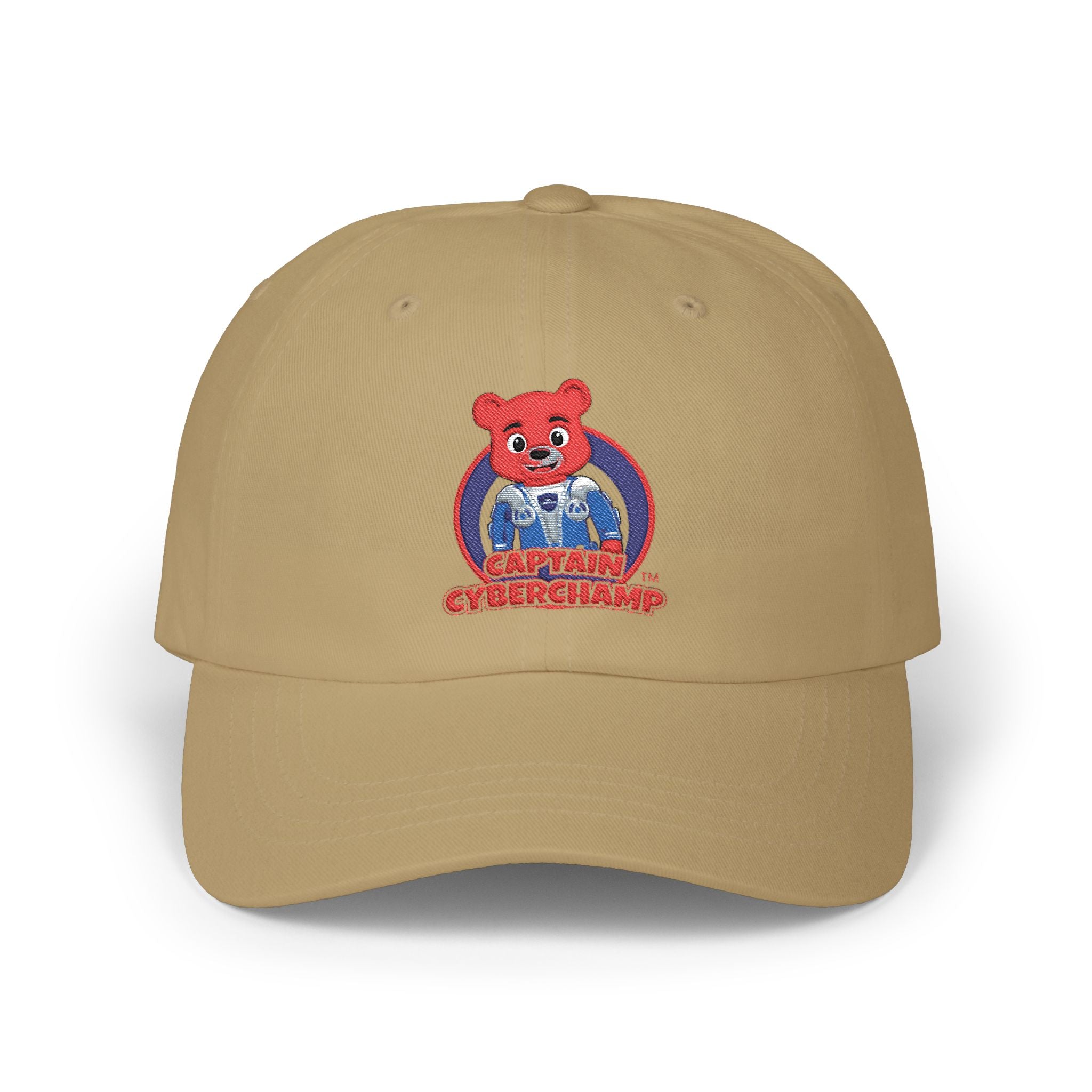 Mom Cap - 'Captain Cyberchamp' Embroidered Hat