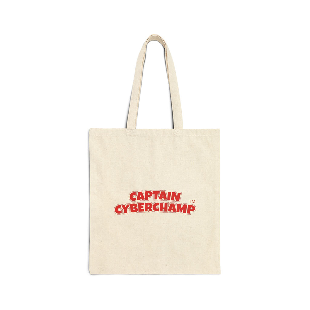 'Captain Cyberchamp' Tote Bag