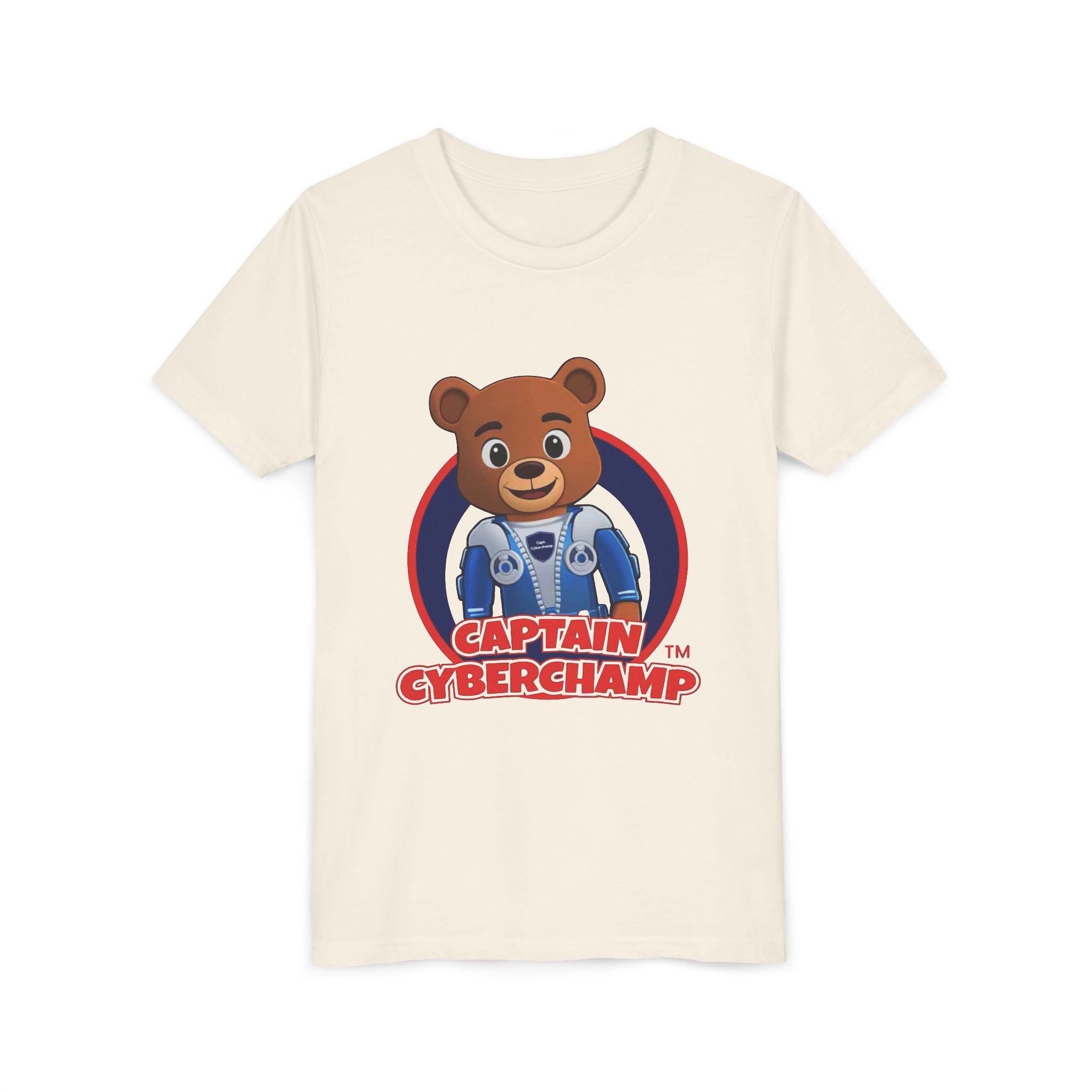 'Captain Cyberchamp' Kid T-Shirt