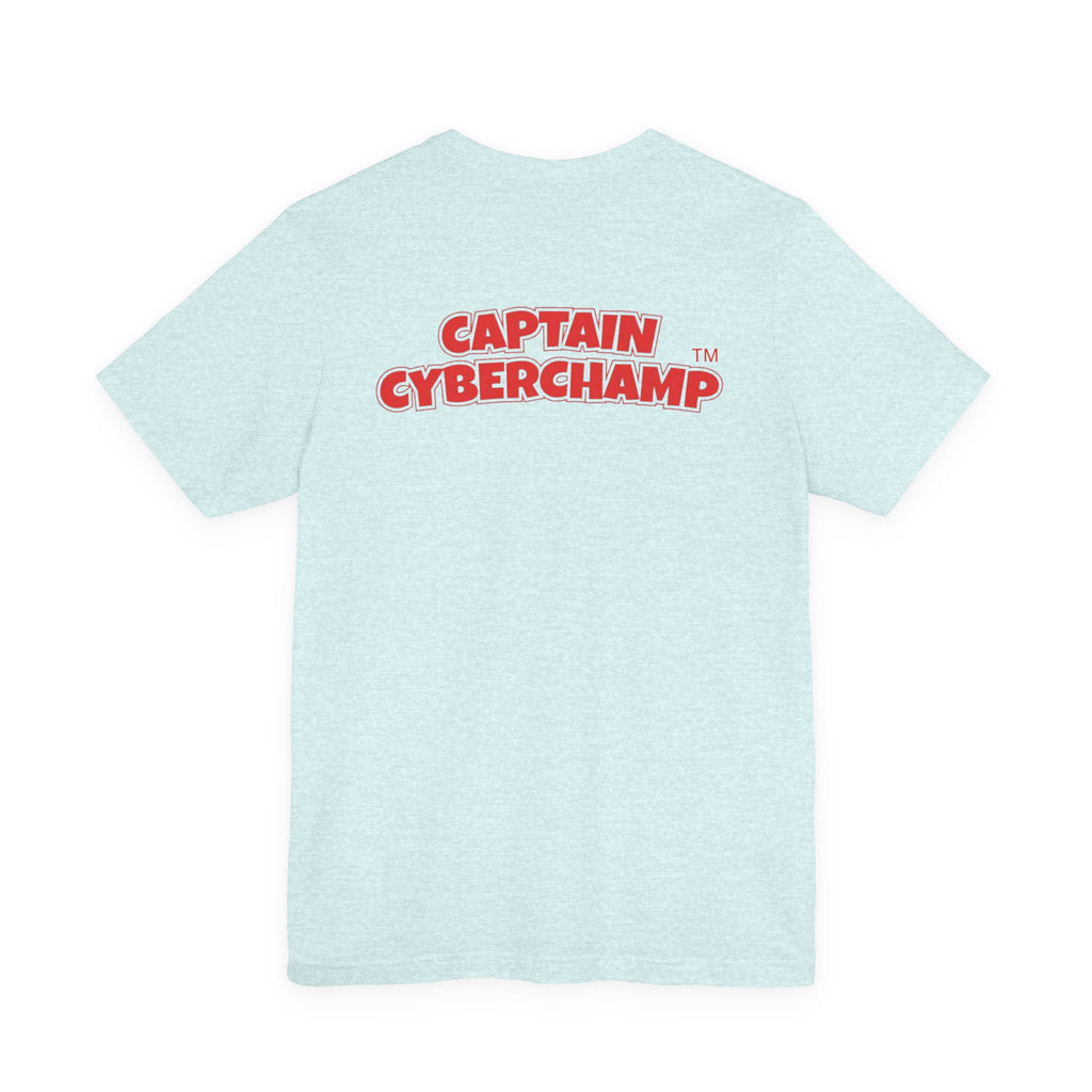 'Captain CyberChamp' Adult T-Shirt