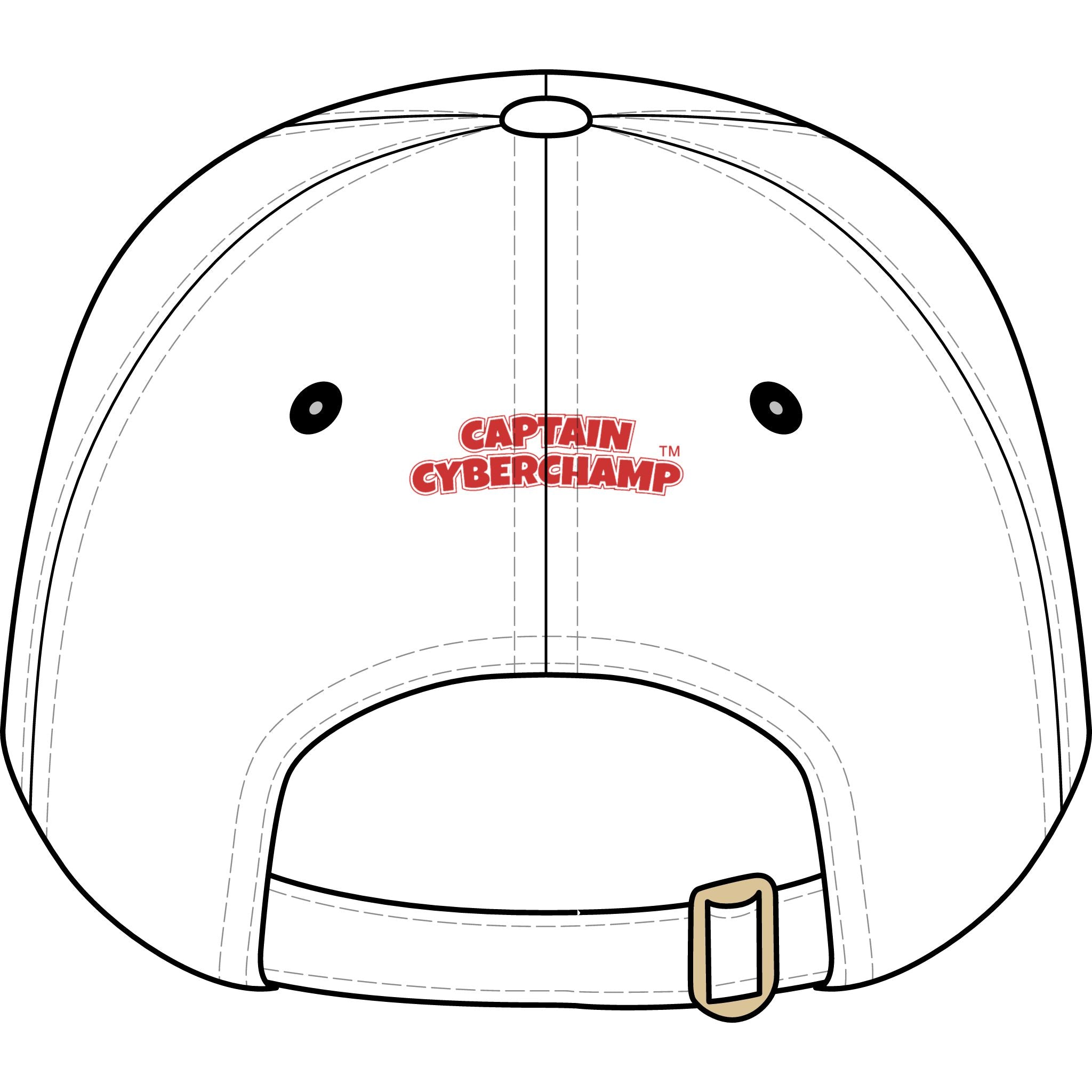 'Captain Cyberchamp' Kid Cap (Embroidery)