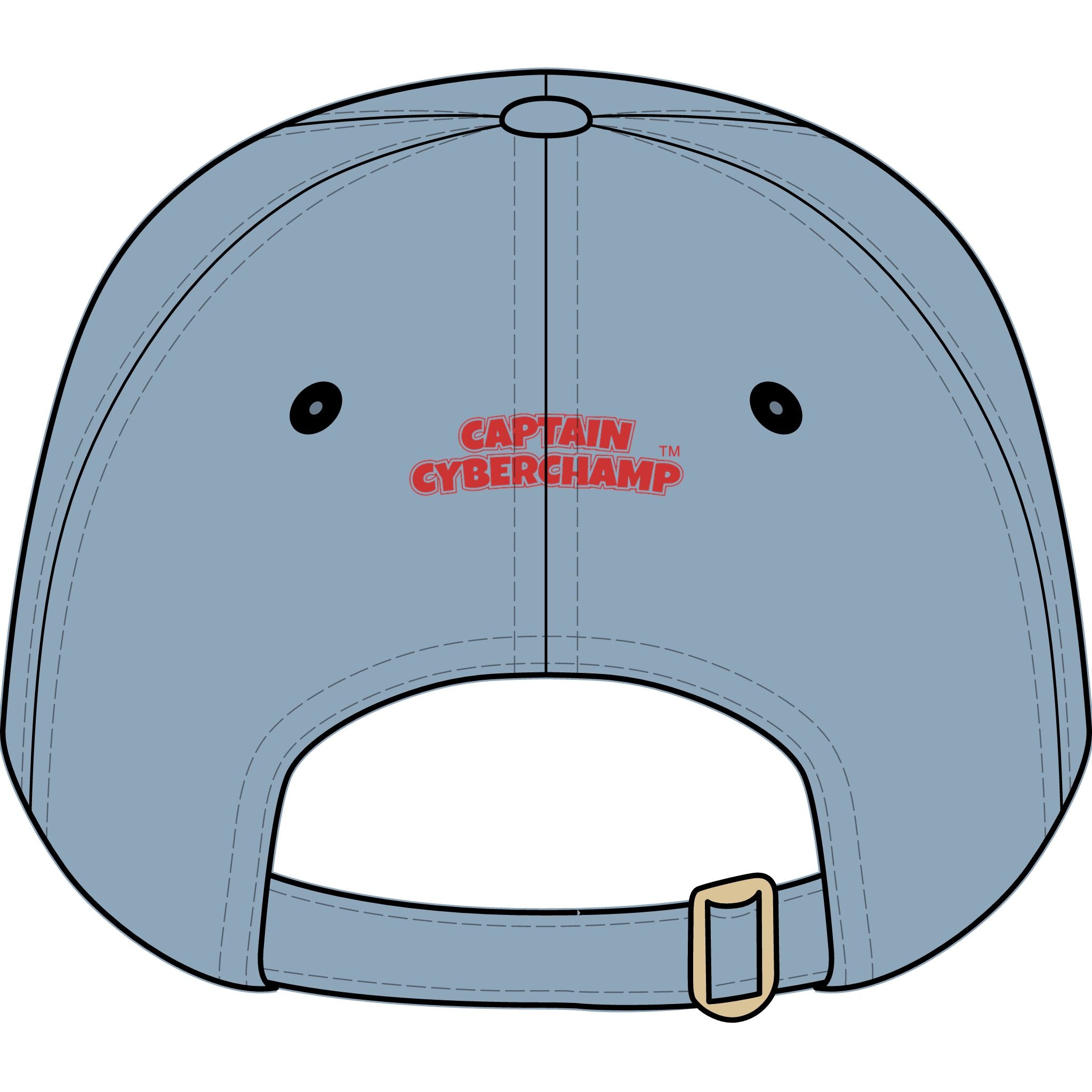 'Captain Cyberchamp' Kid Cap (Embroidery)