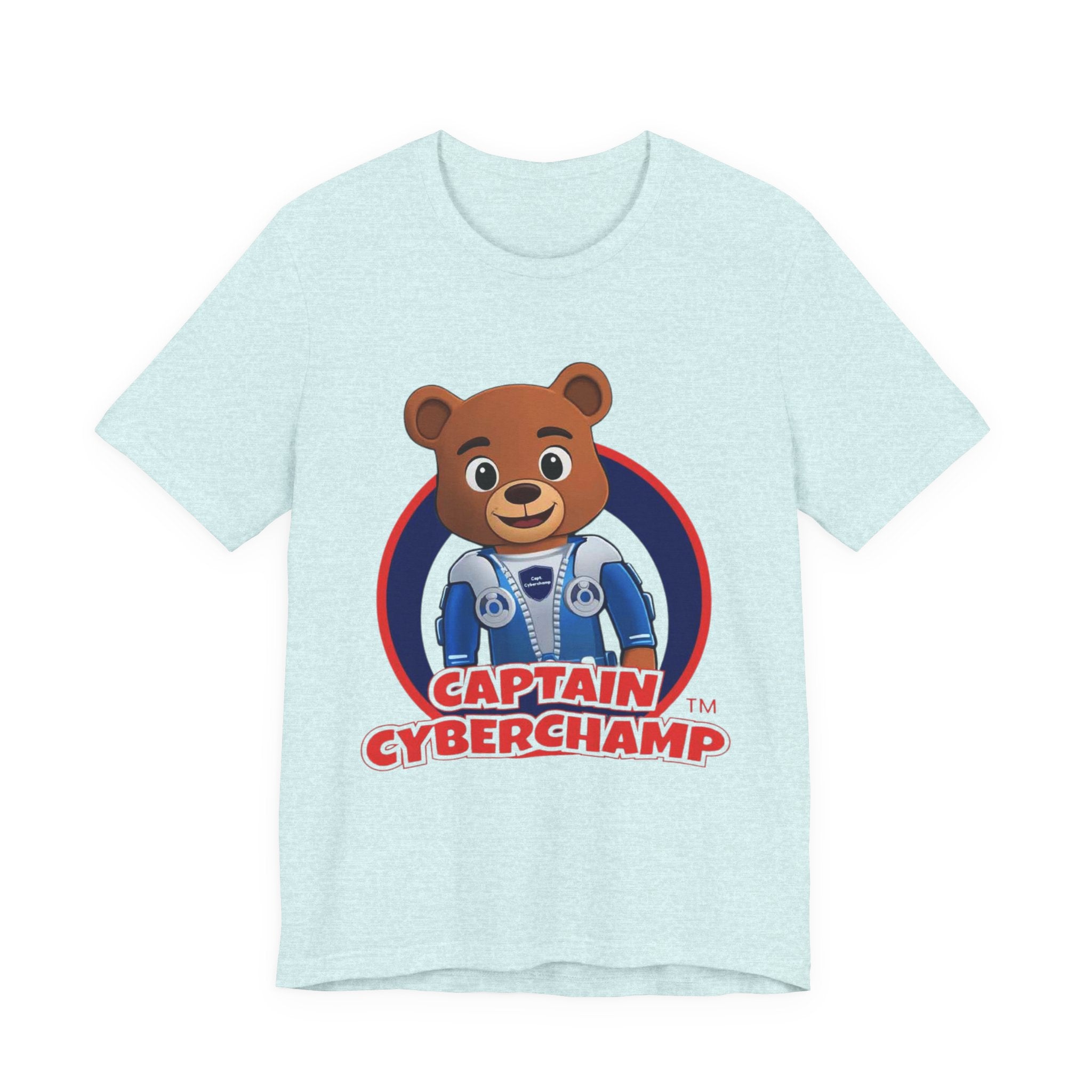 'Captain CyberChamp' Adult T-Shirt
