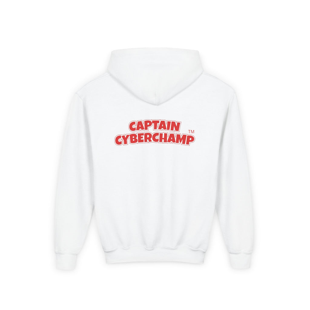 'Captain Cyberchamp' Kids Hoodie