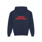 'Captain Cyberchamp' Kids Hoodie
