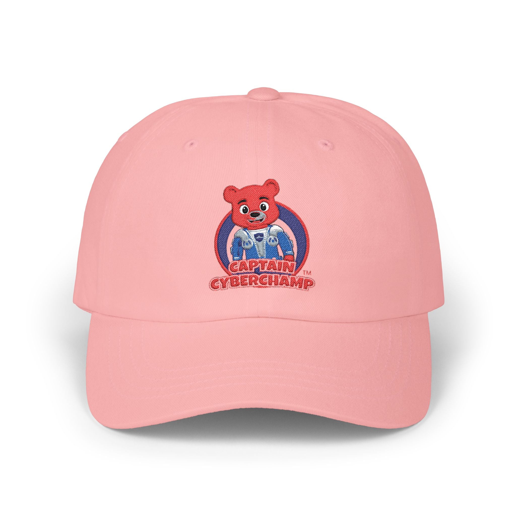 Mom Cap - 'Captain Cyberchamp' Embroidered Hat