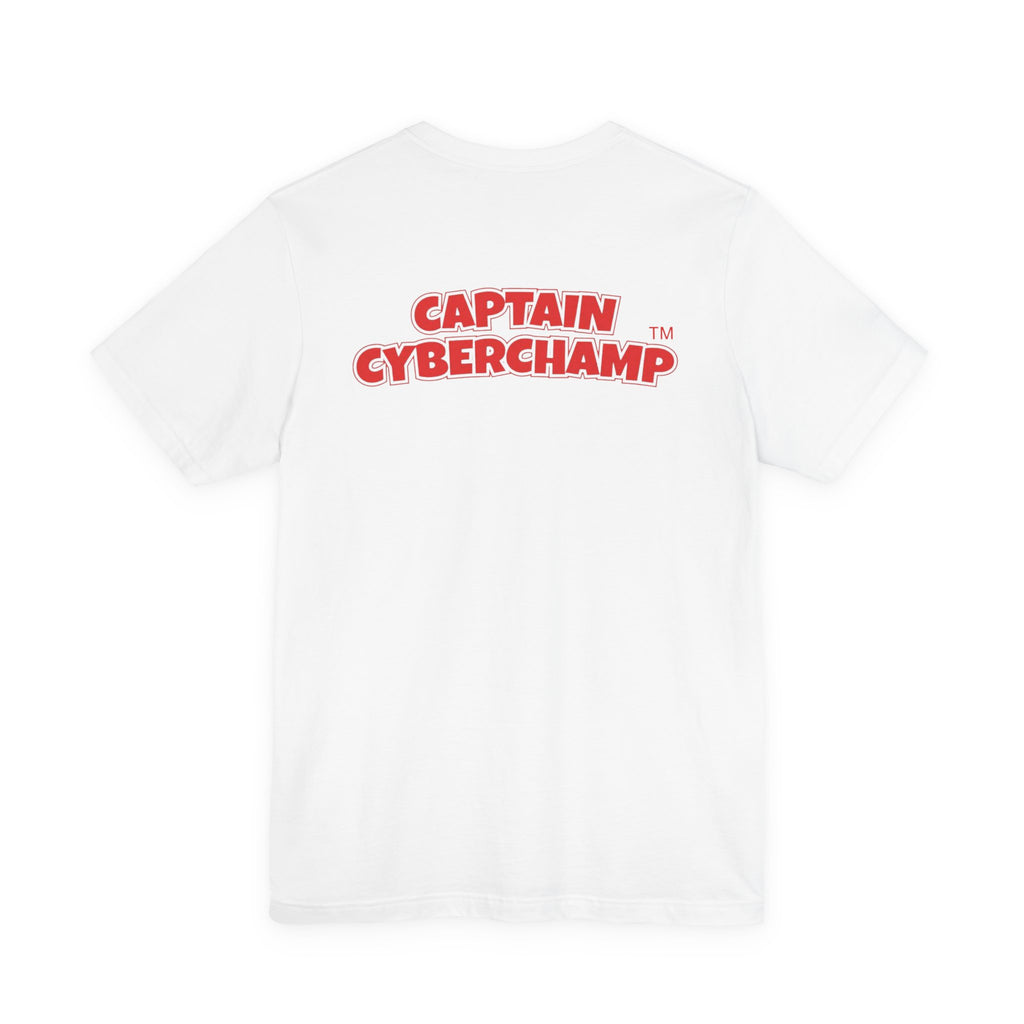 'Captain CyberChamp' Adult T-Shirt