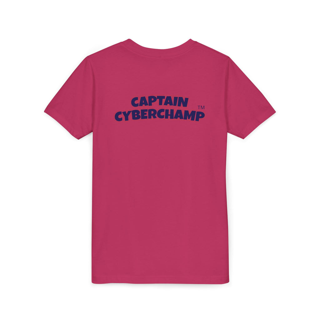 'Captain Cyberchamp' Kid T-Shirt
