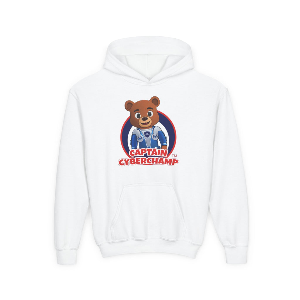 'Captain Cyberchamp' Kids Hoodie