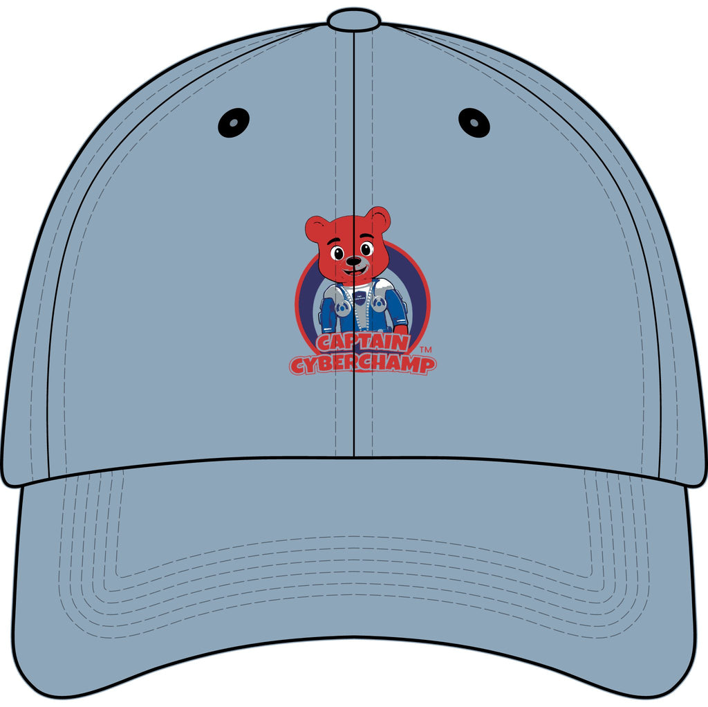 'Captain Cyberchamp' Kid Cap (Embroidery)