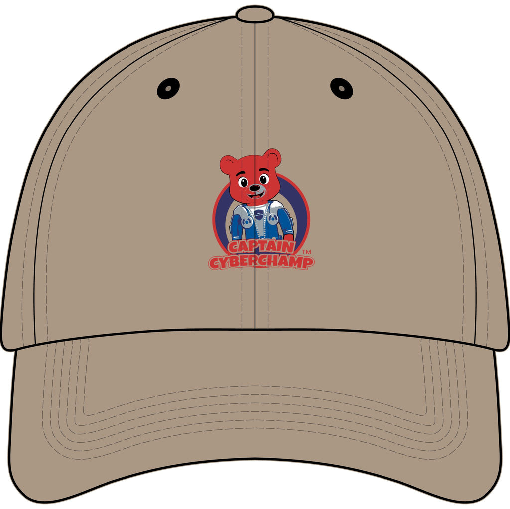 'Captain Cyberchamp' Kid Cap (Embroidery)