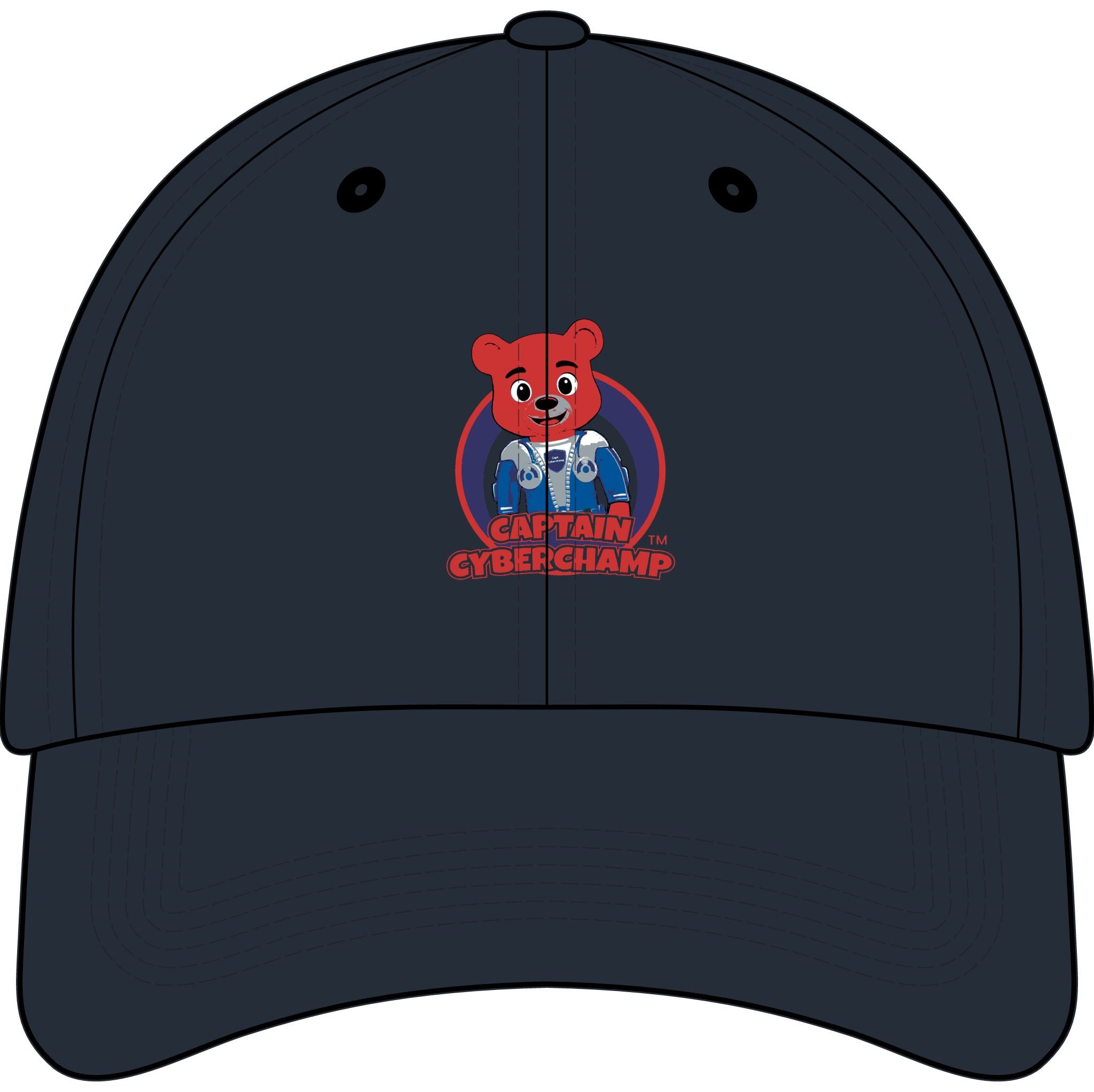 'Captain Cyberchamp' Kid Cap (Embroidery)