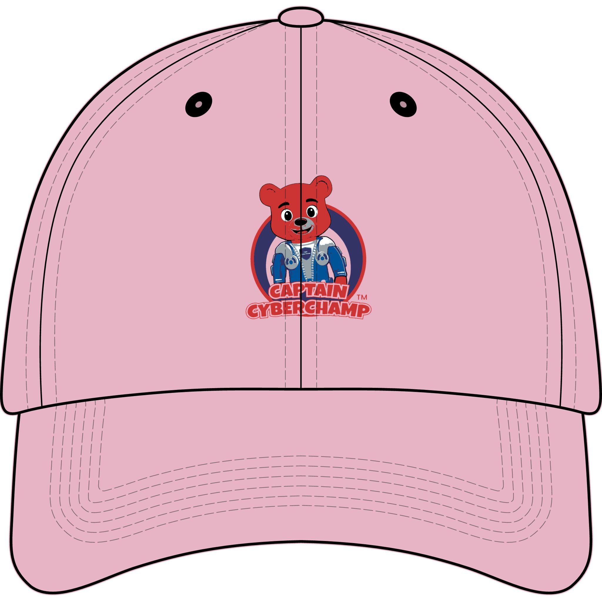 'Captain Cyberchamp' Kid Cap (Embroidery)