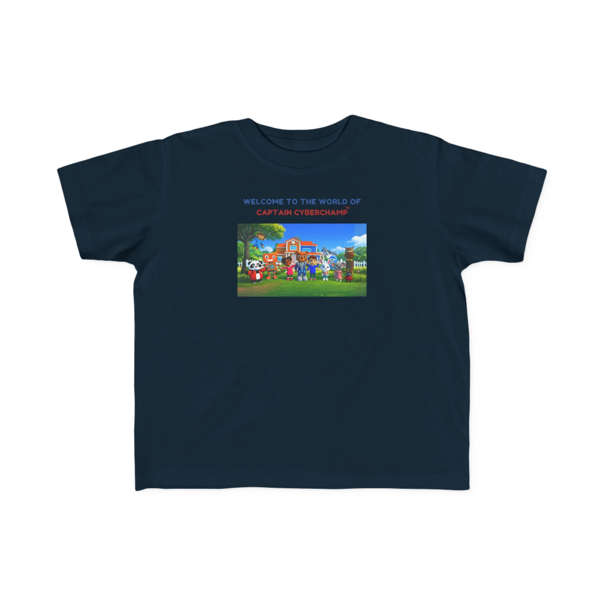 'Captain Cyberchamp' - Toddler Tee