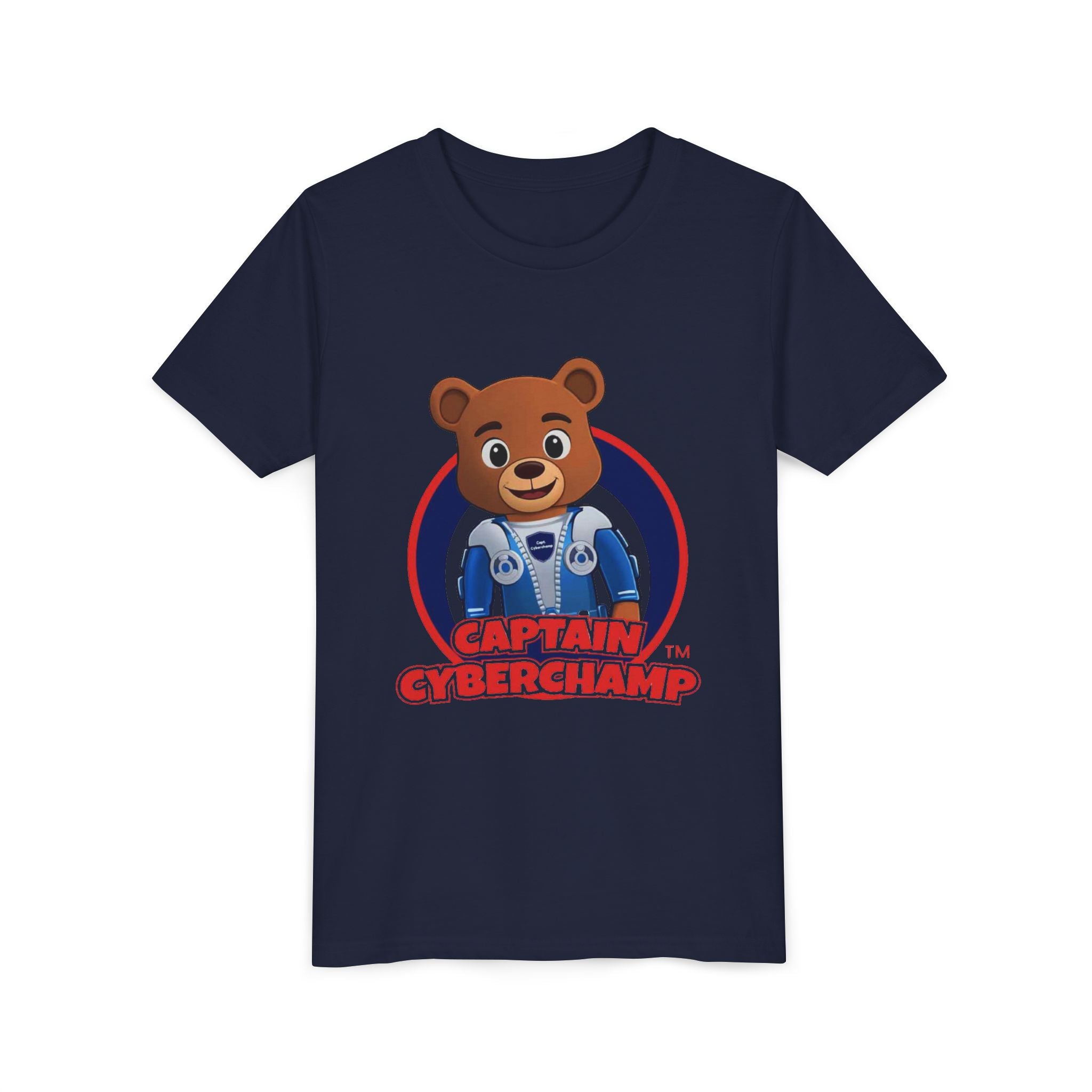 'Captain Cyberchamp' Kid T-Shirt