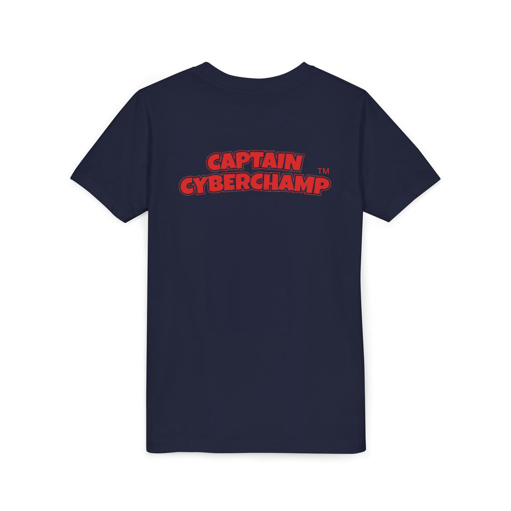 'Captain Cyberchamp' Kid T-Shirt
