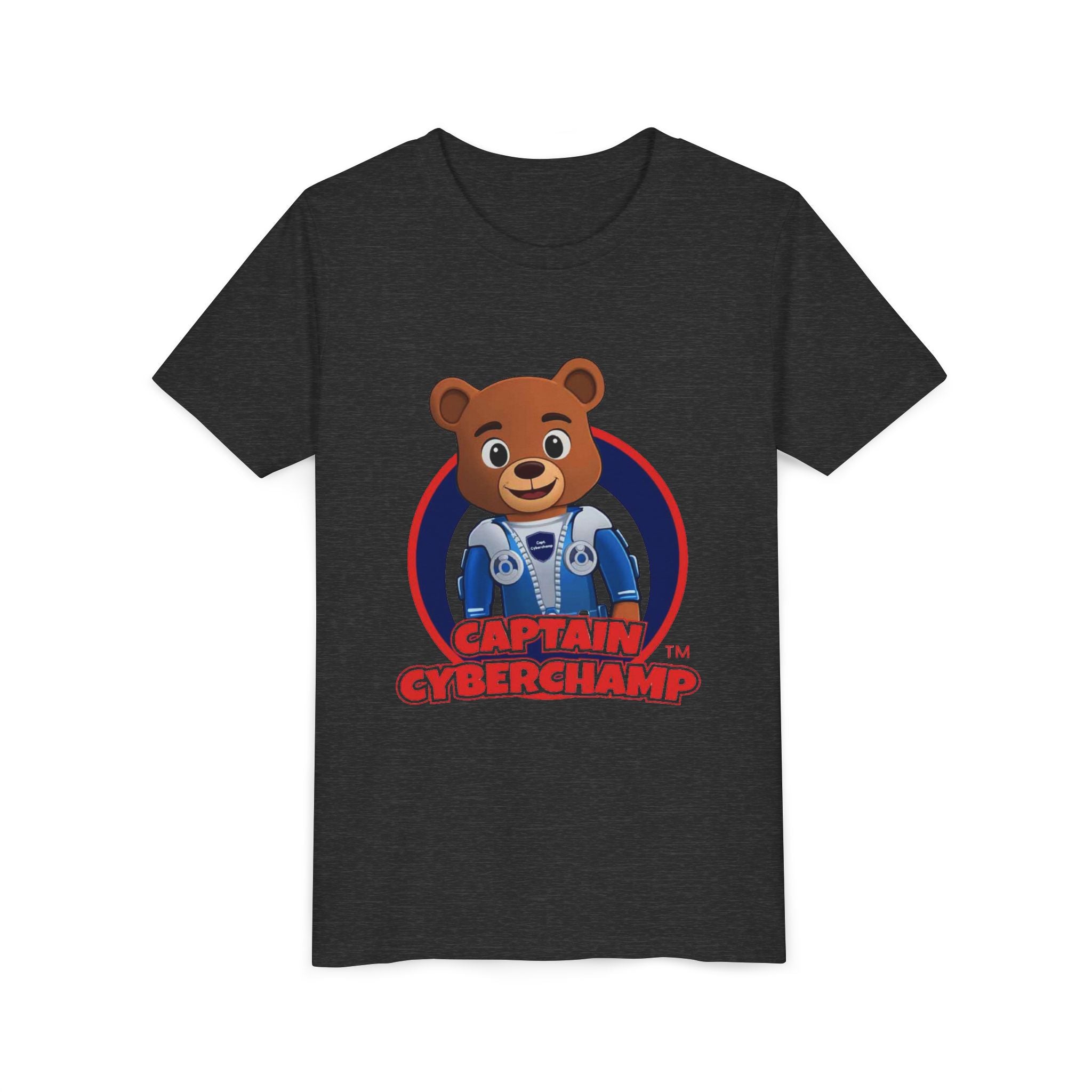 'Captain Cyberchamp' Kid T-Shirt
