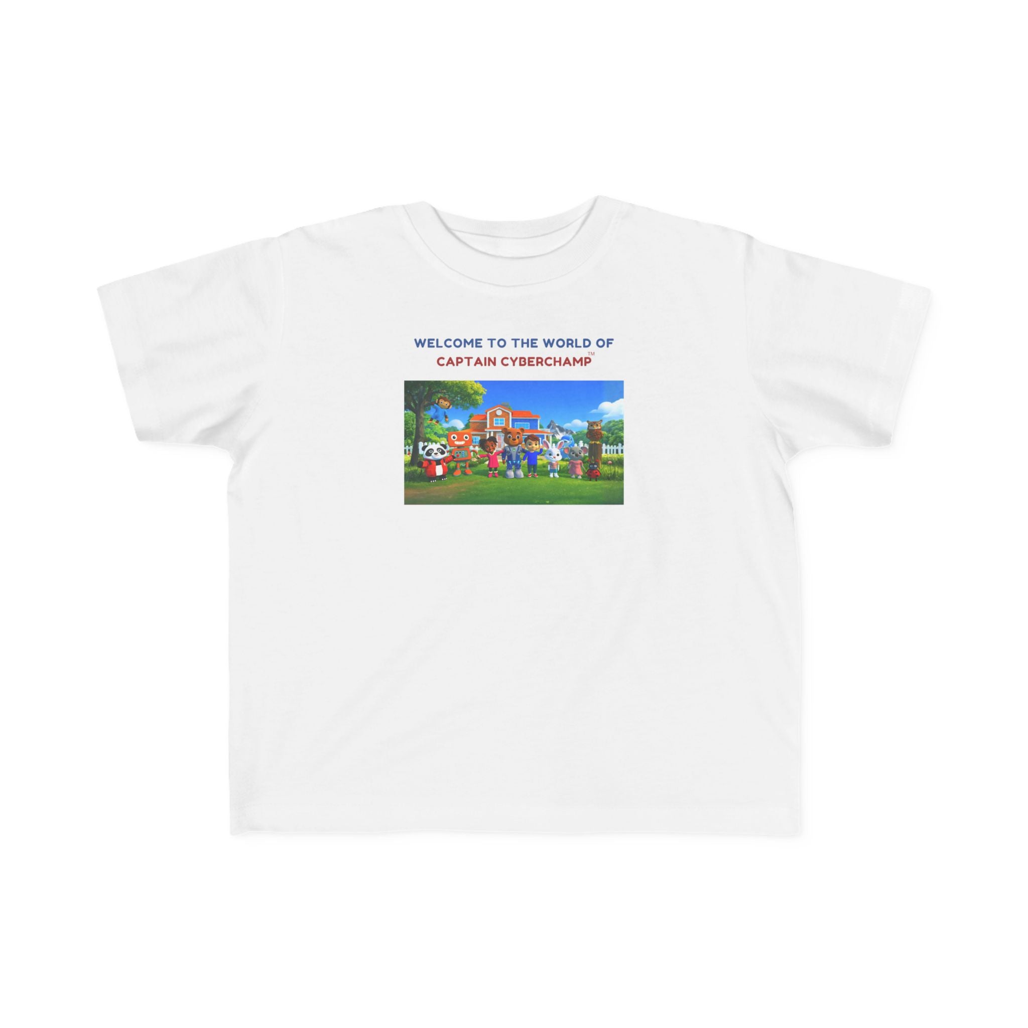 'Captain Cyberchamp' - Toddler Tee