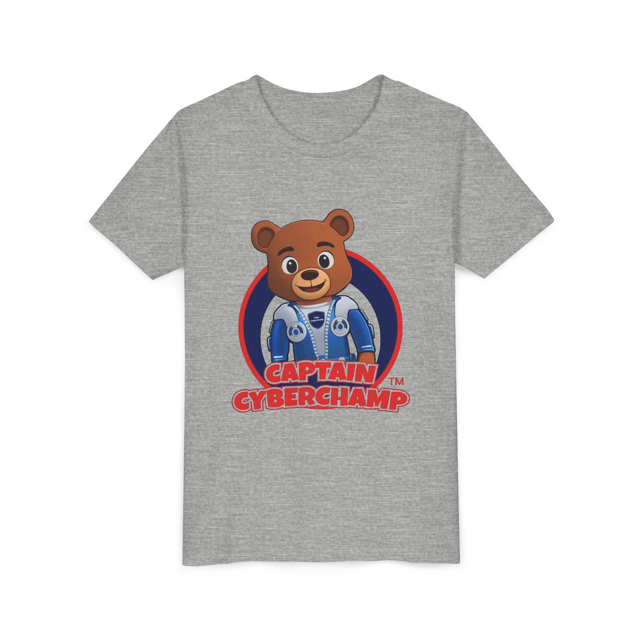 'Captain Cyberchamp' Kid T-Shirt