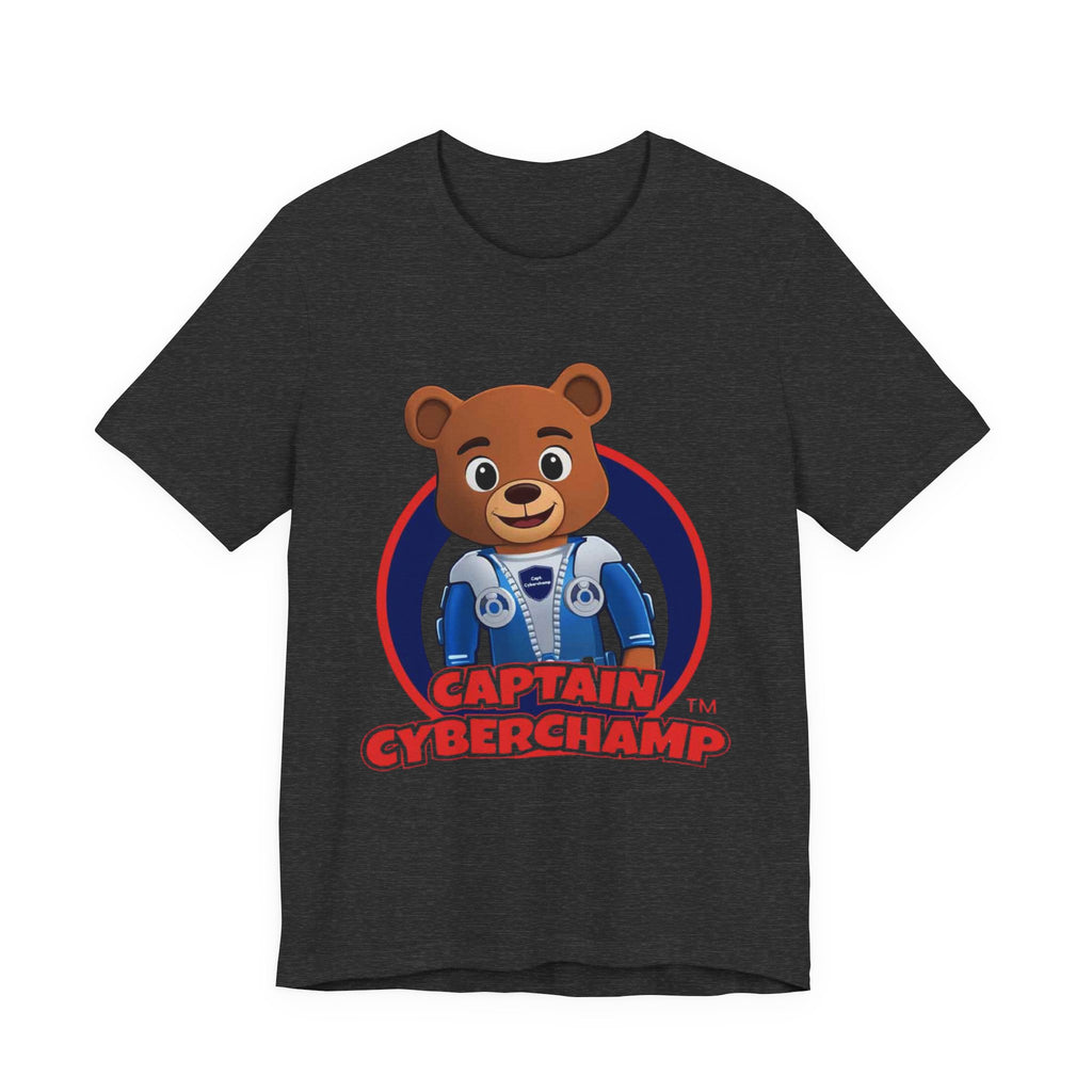 'Captain CyberChamp' Adult T-Shirt