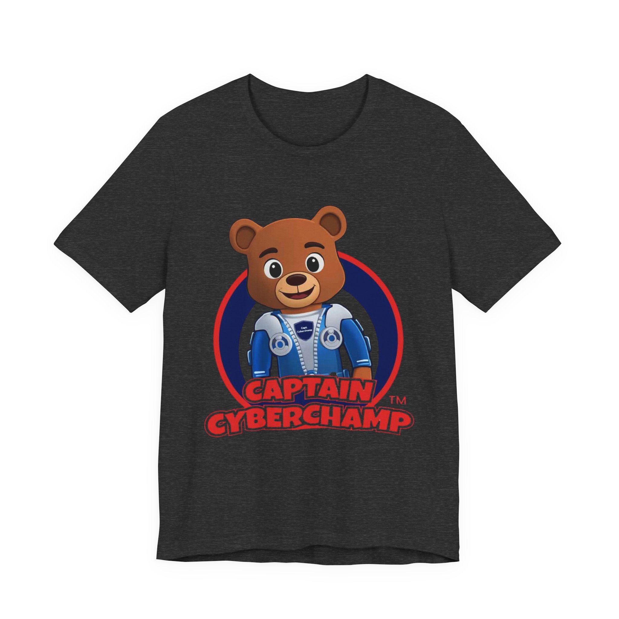 'Captain CyberChamp' Adult T-Shirt