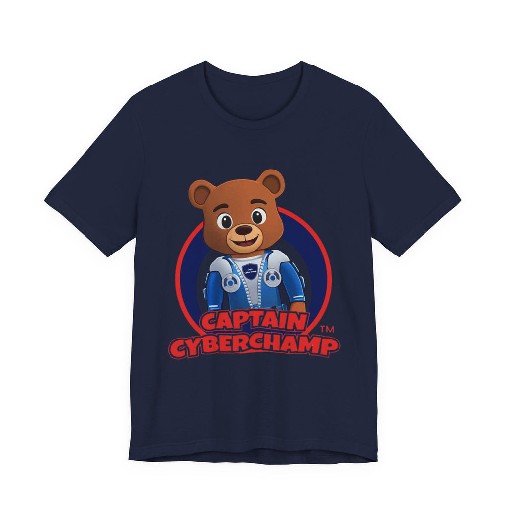 'Captain CyberChamp' Adult T-Shirt