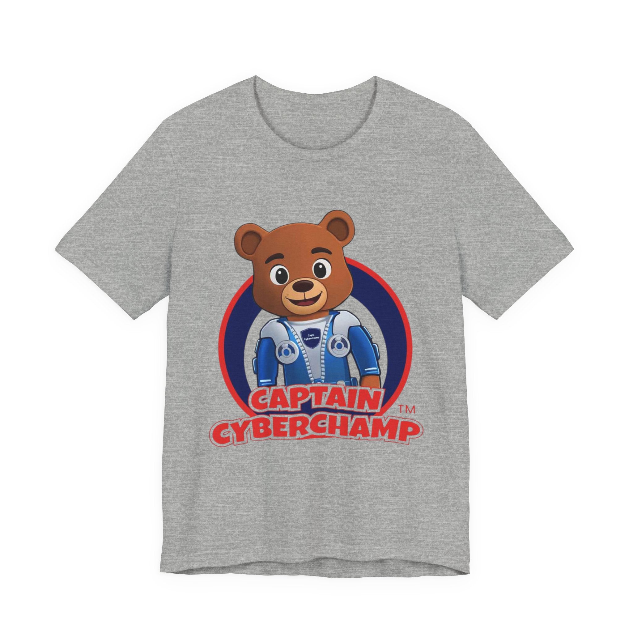 'Captain CyberChamp' Adult T-Shirt