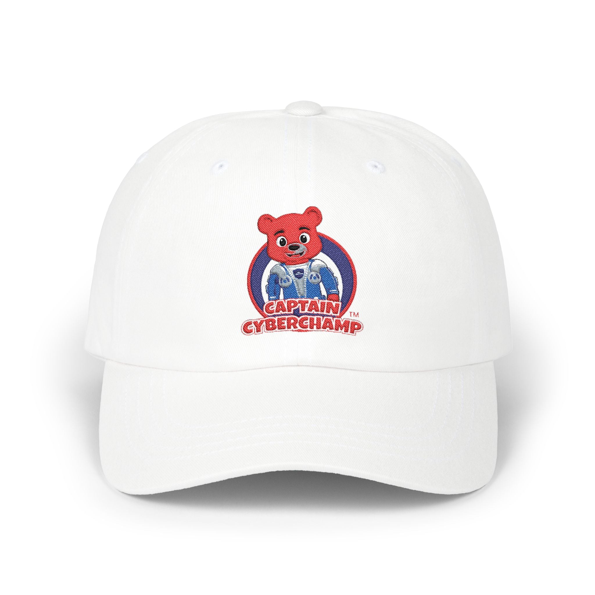 Dad Cap - 'Captain Cyberchamp' Embroidered Hat
