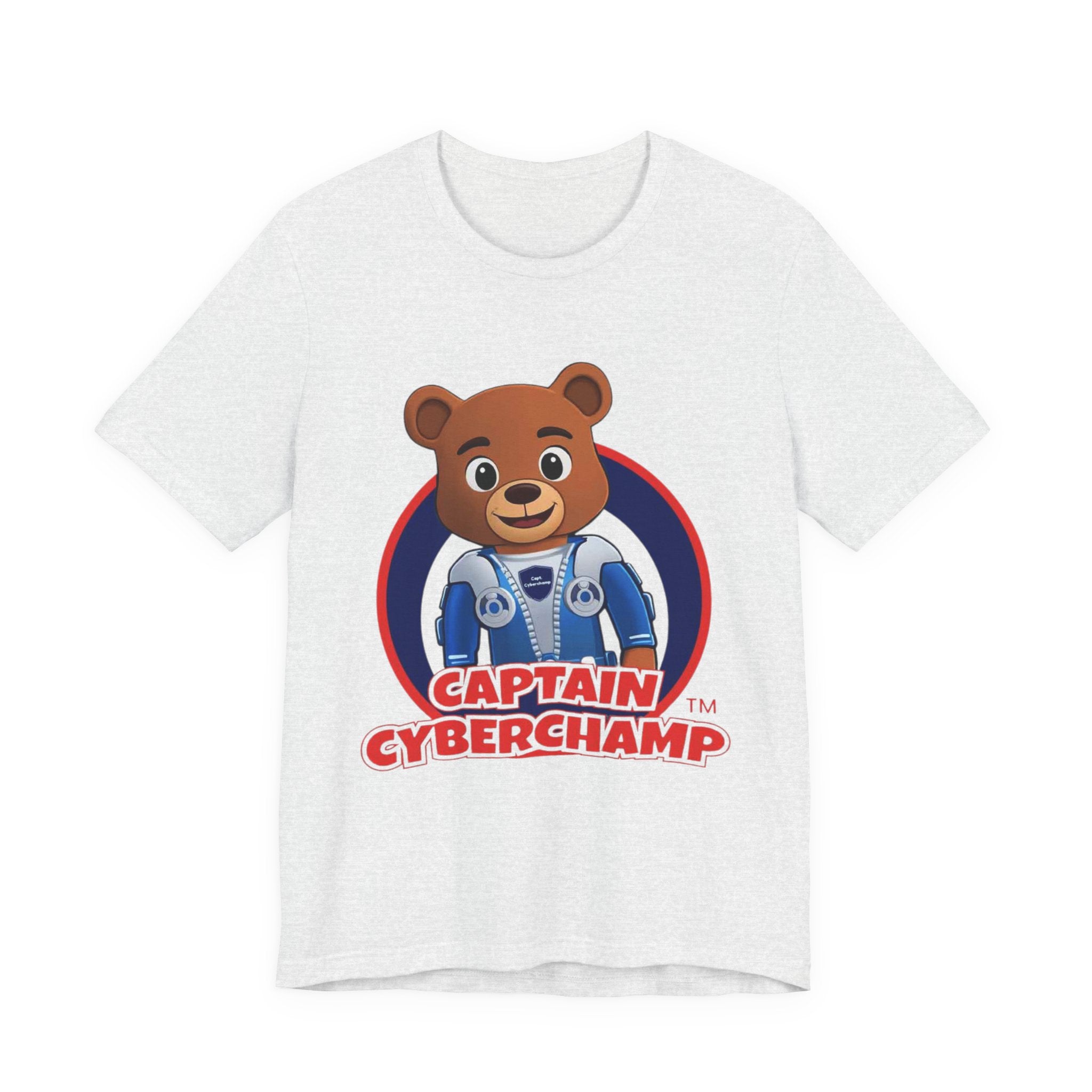 'Captain CyberChamp' Adult T-Shirt