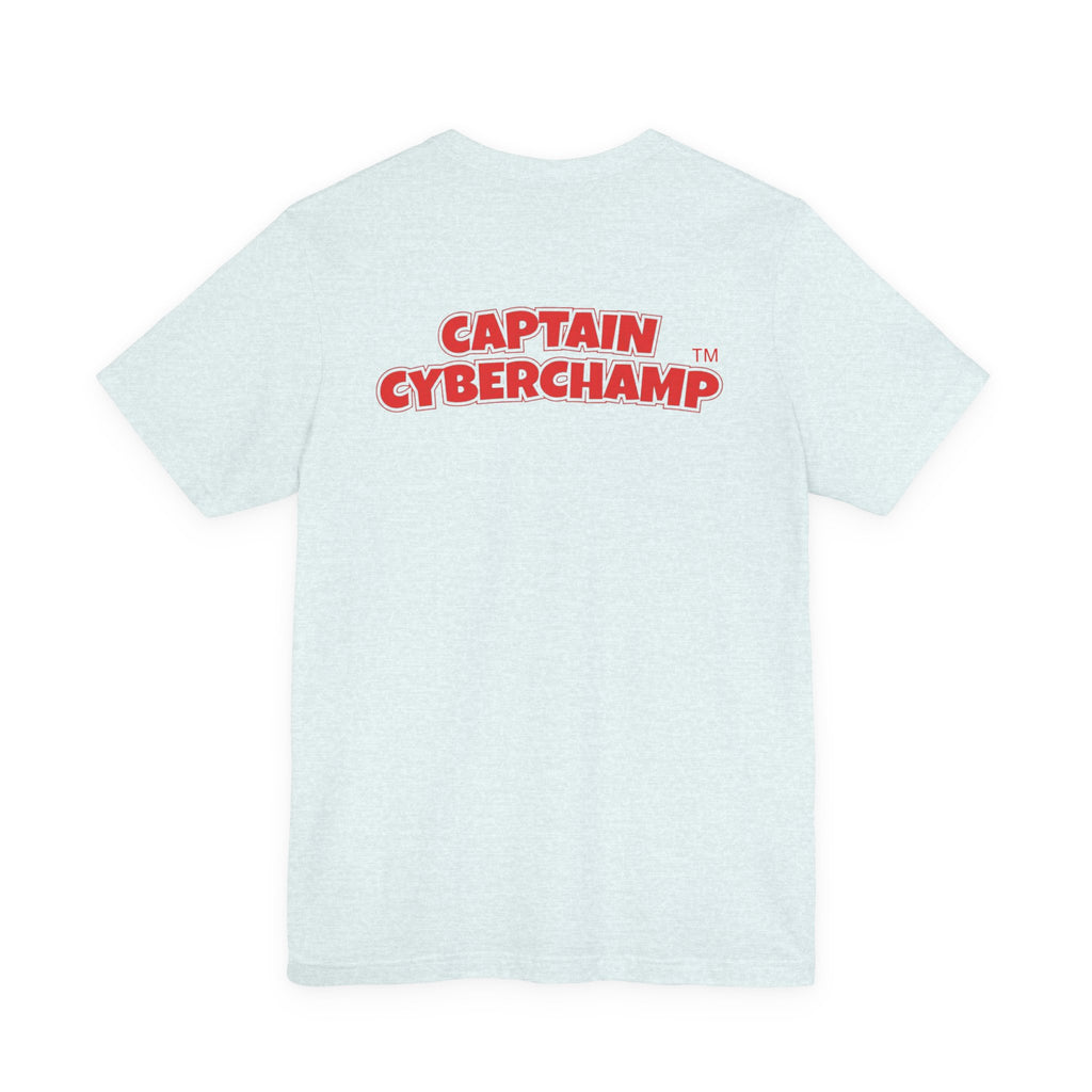'Captain CyberChamp' Adult T-Shirt