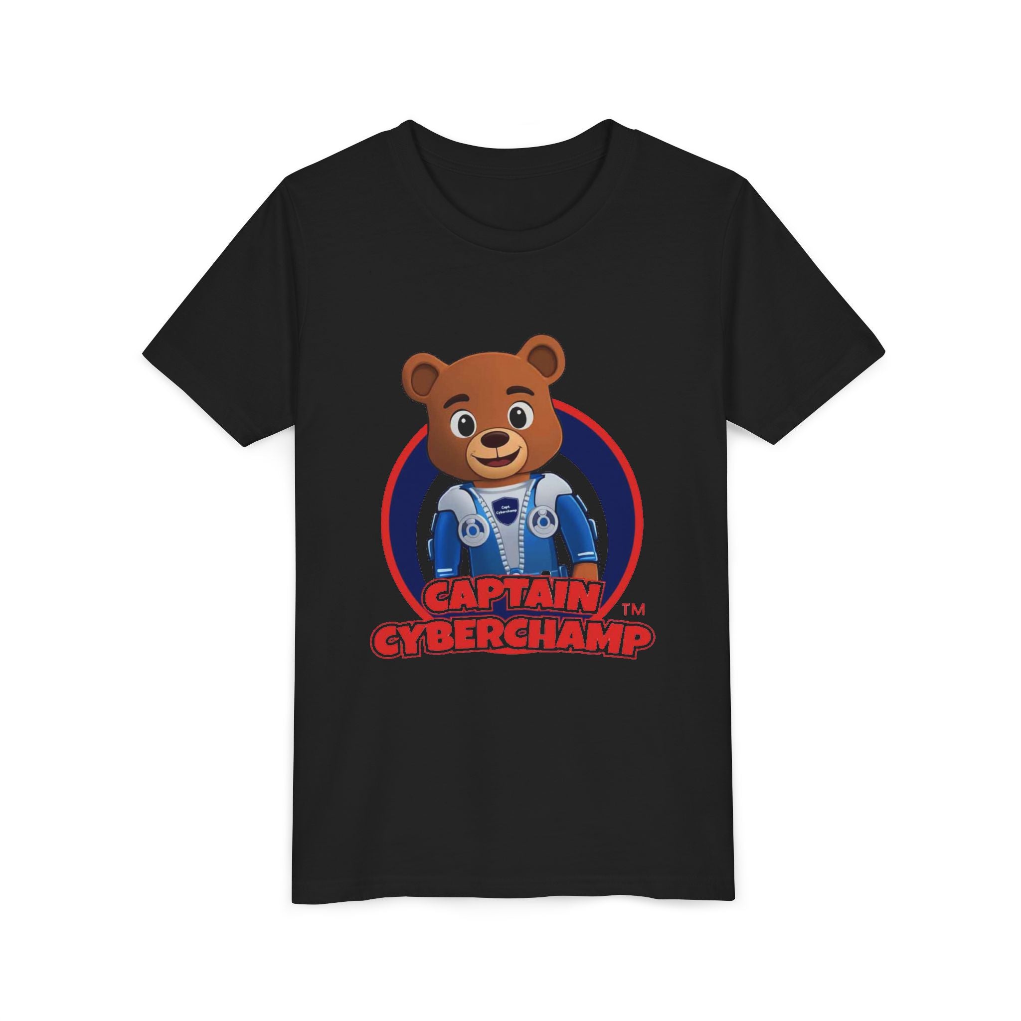 'Captain Cyberchamp' Kid T-Shirt