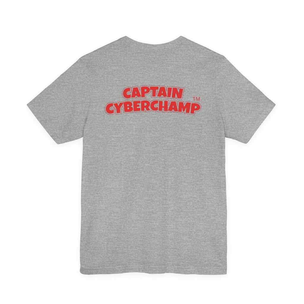 'Captain CyberChamp' Adult T-Shirt