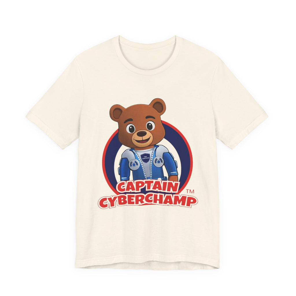 'Captain CyberChamp' Adult T-Shirt