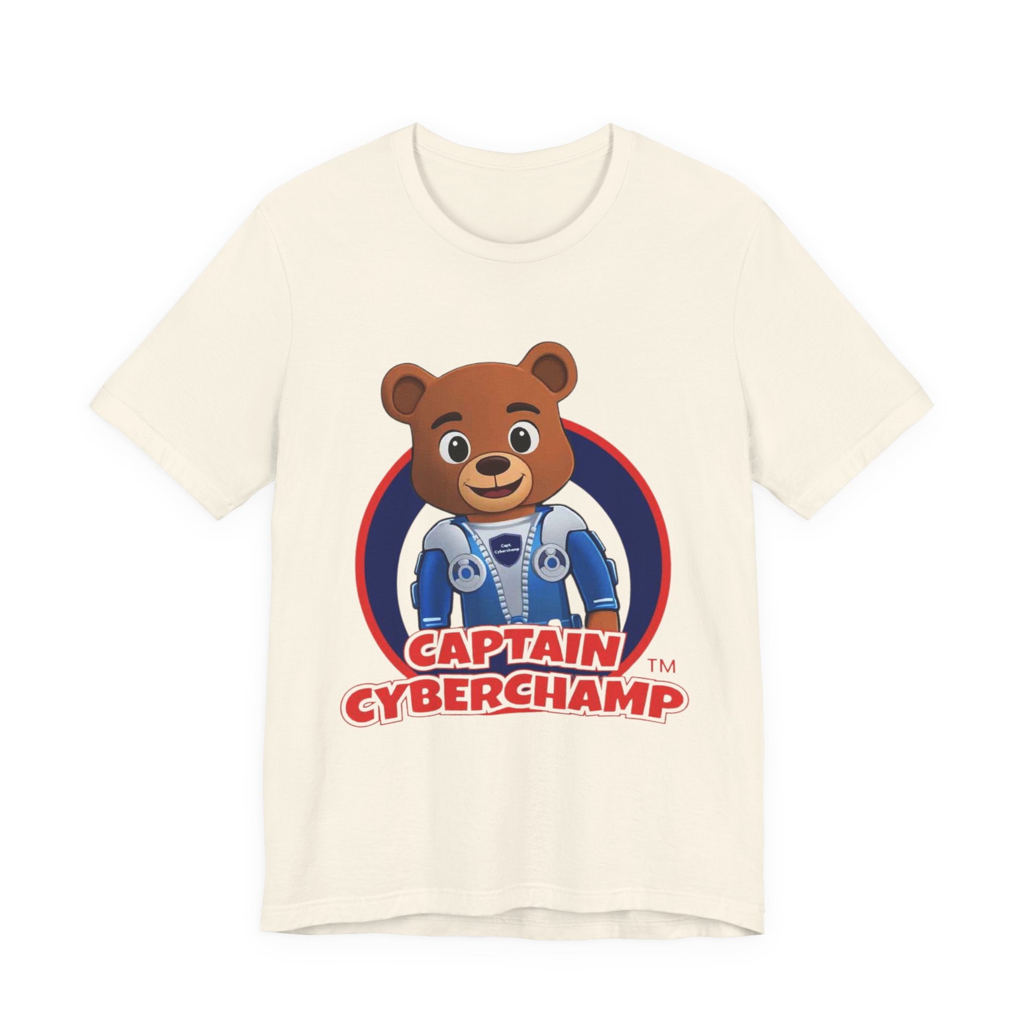 'Captain CyberChamp' Adult T-Shirt