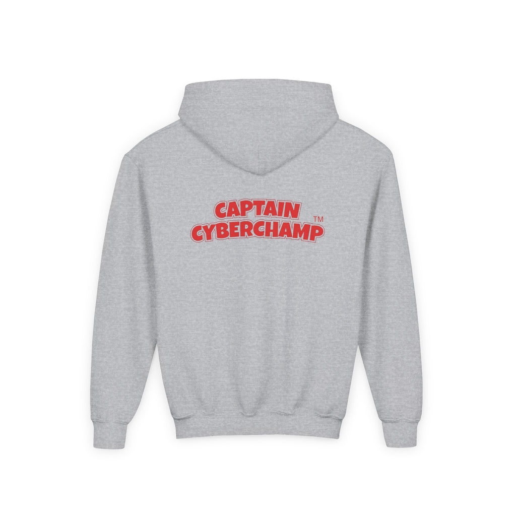 'Captain Cyberchamp' Kids Hoodie