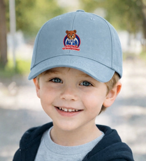 'Captain Cyberchamp' Kid Cap (Embroidery)