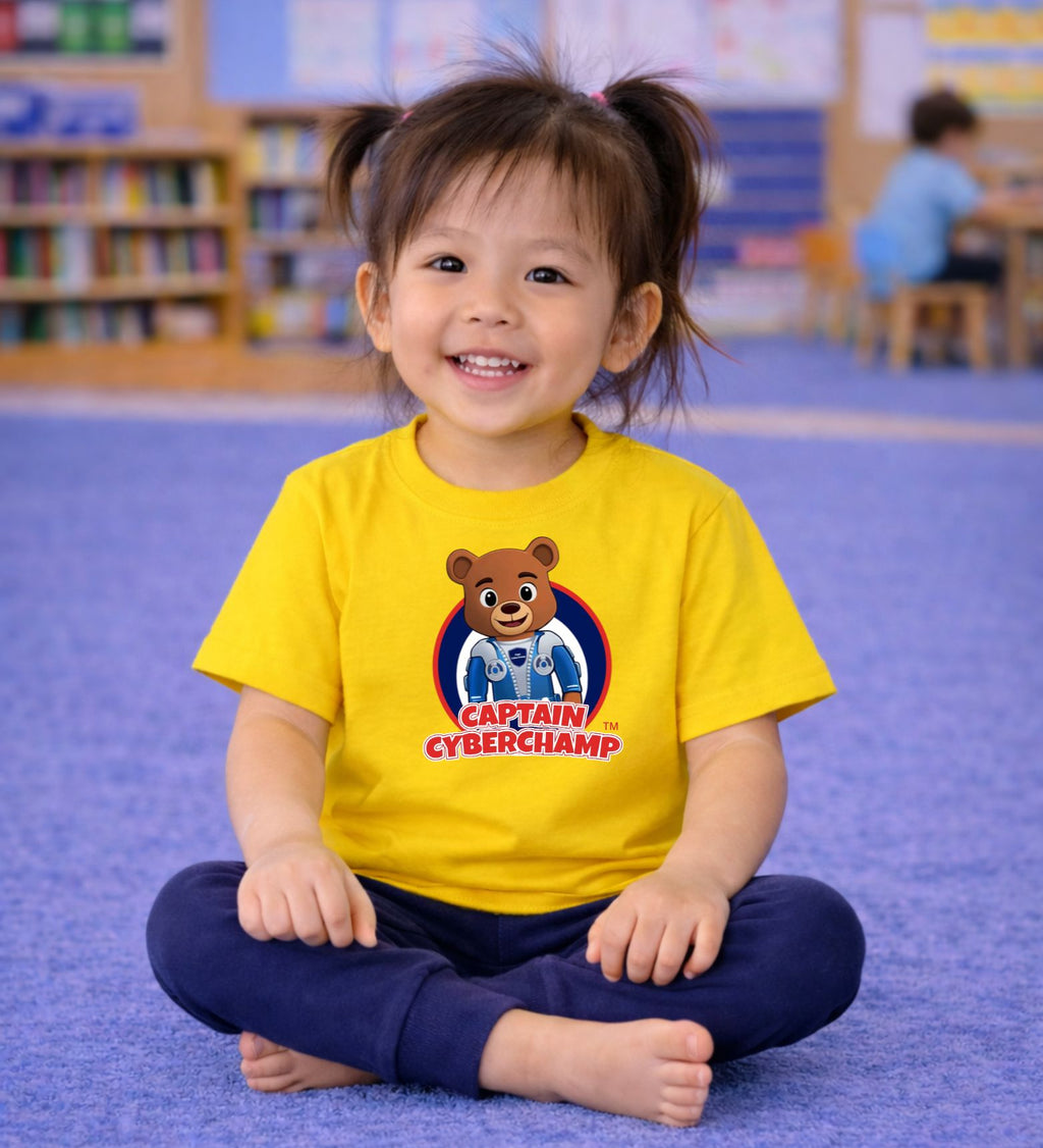 'Captain Cyberchamp' - Toddler Tee