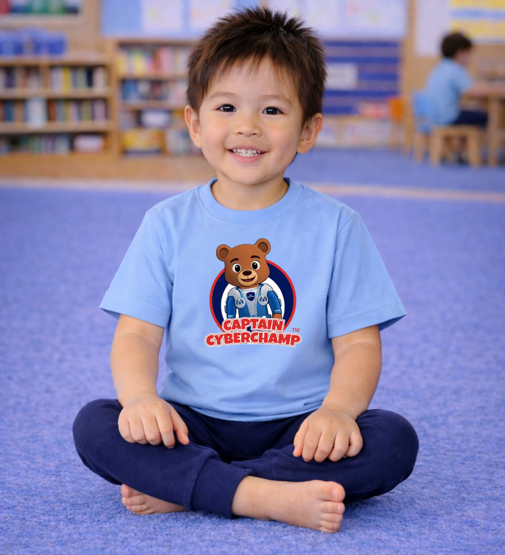 'Captain Cyberchamp' - Toddler Tee