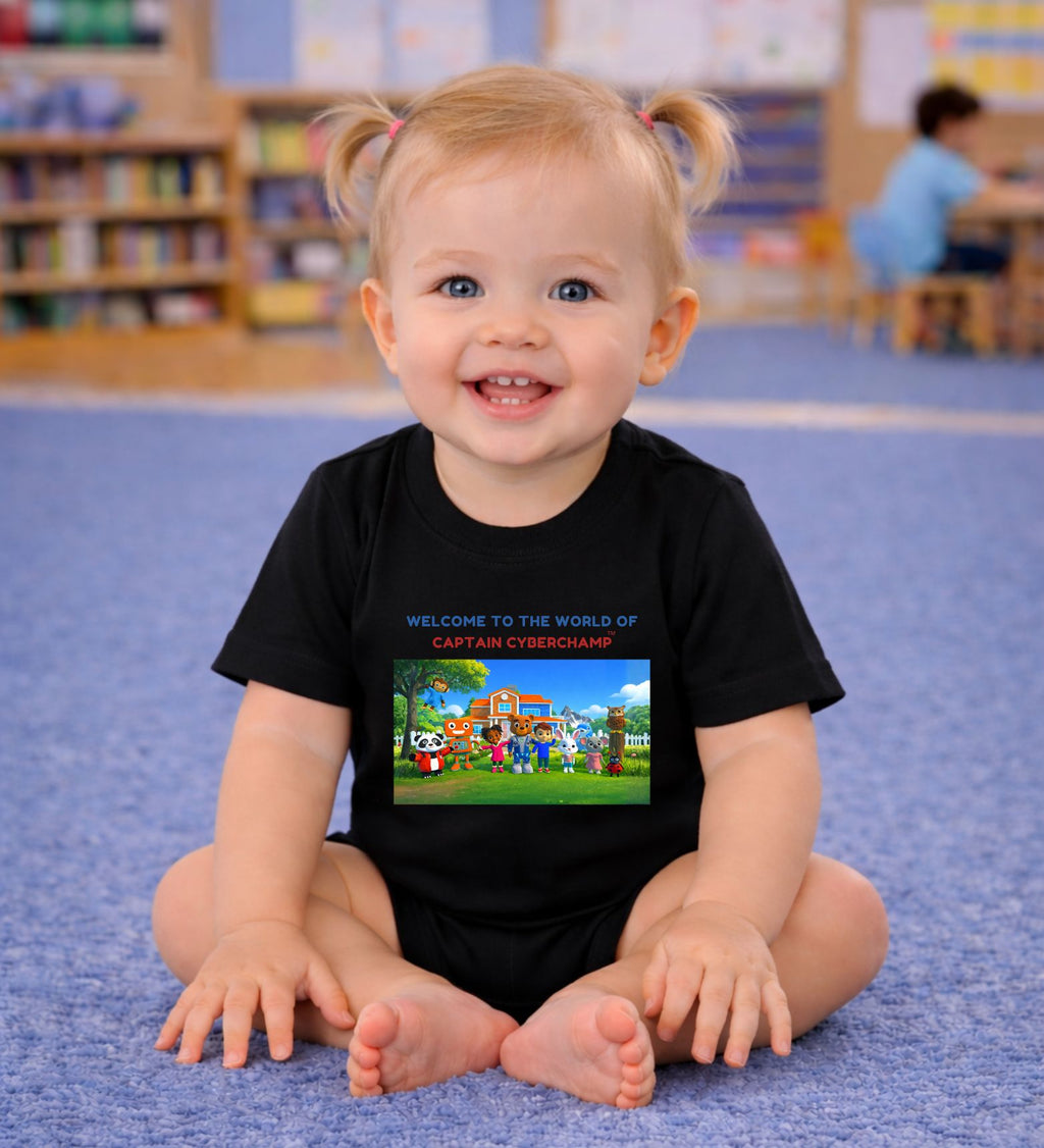 'Captain Cyberchamp' - Toddler Tee
