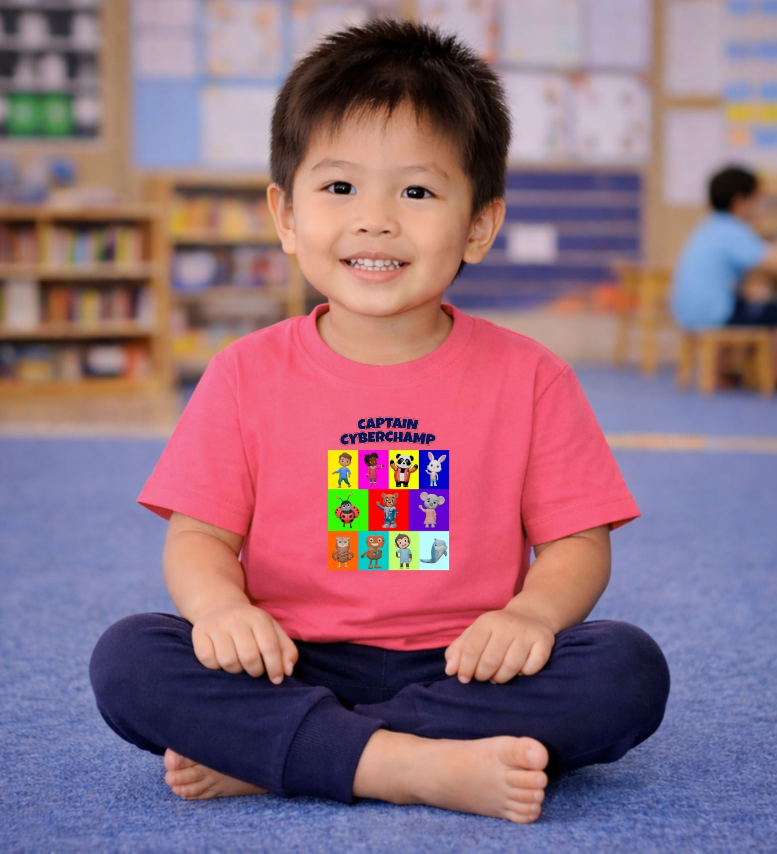 'Captain Cyberchamp' - Toddler Tee