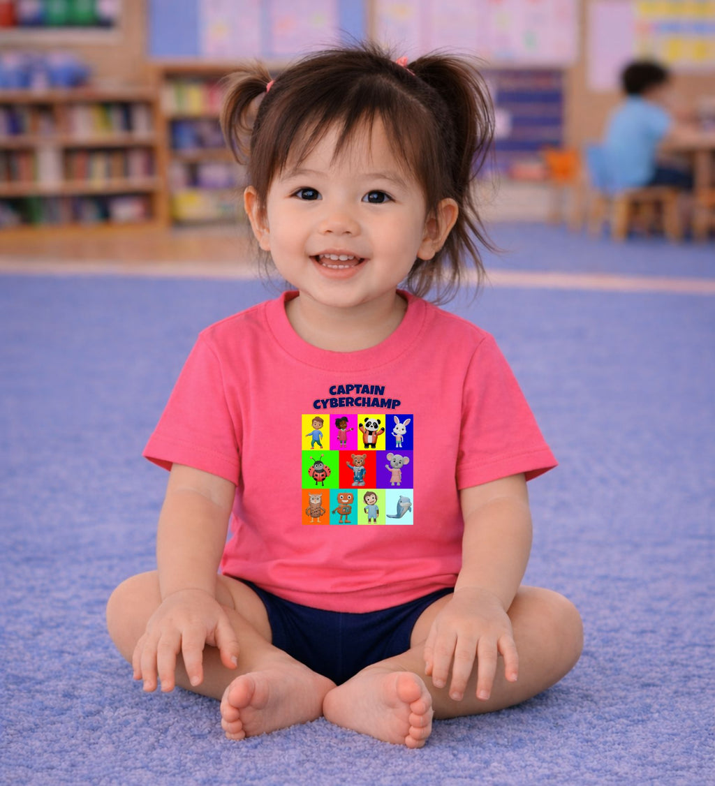 'Captain Cyberchamp' - Toddler Tee