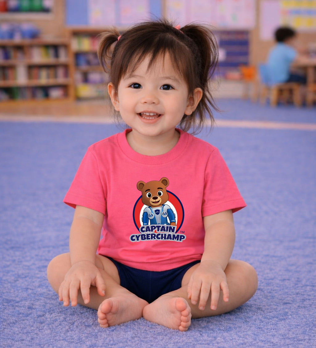 'Captain Cyberchamp' - Toddler Tee