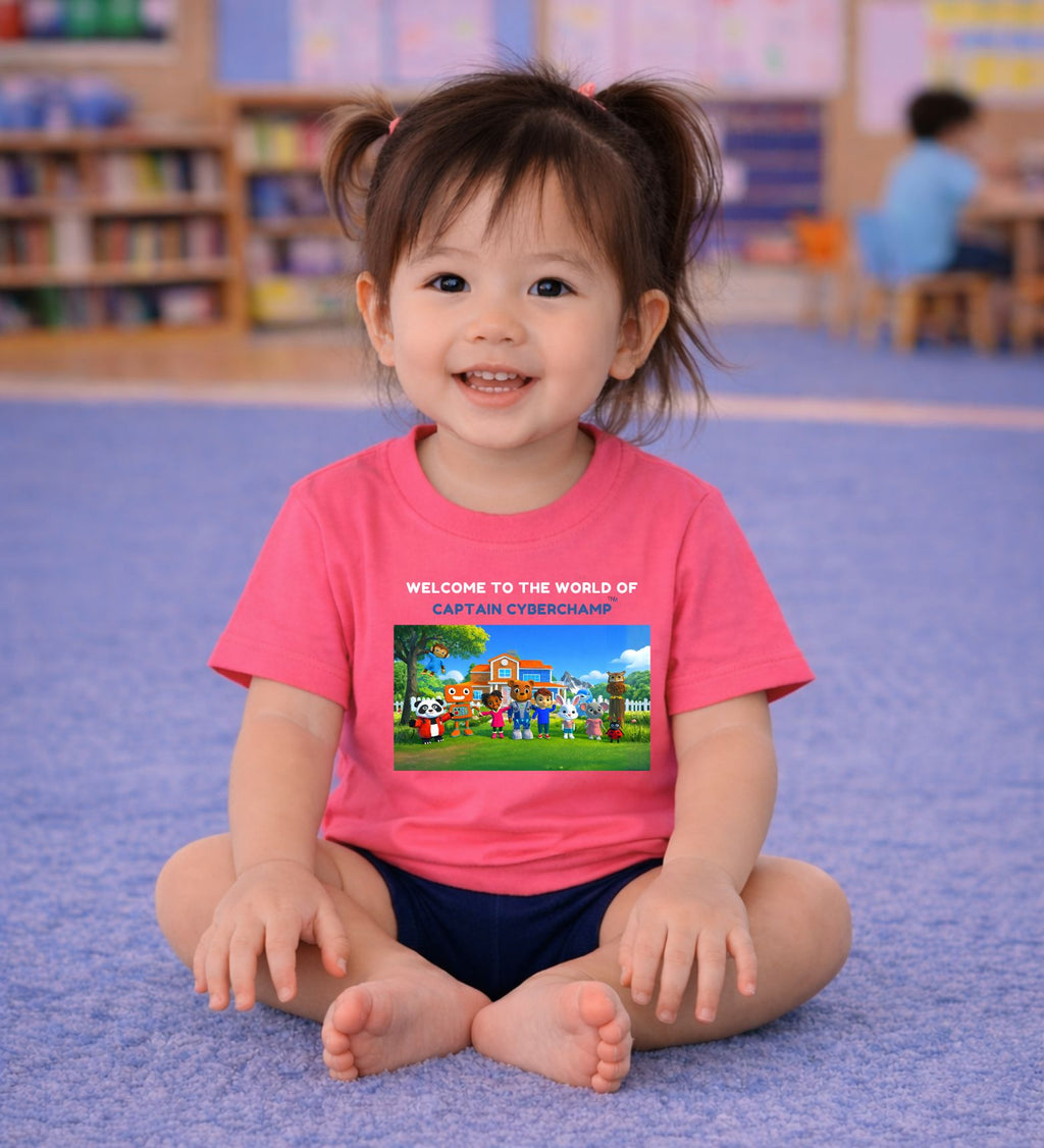 'Captain Cyberchamp' - Toddler Tee