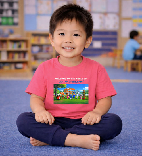 'Captain Cyberchamp' - Toddler Tee