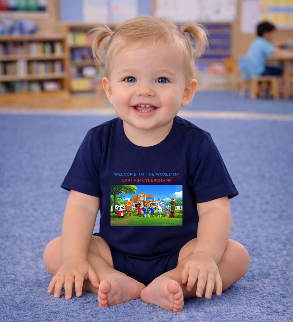 'Captain Cyberchamp' - Toddler Tee