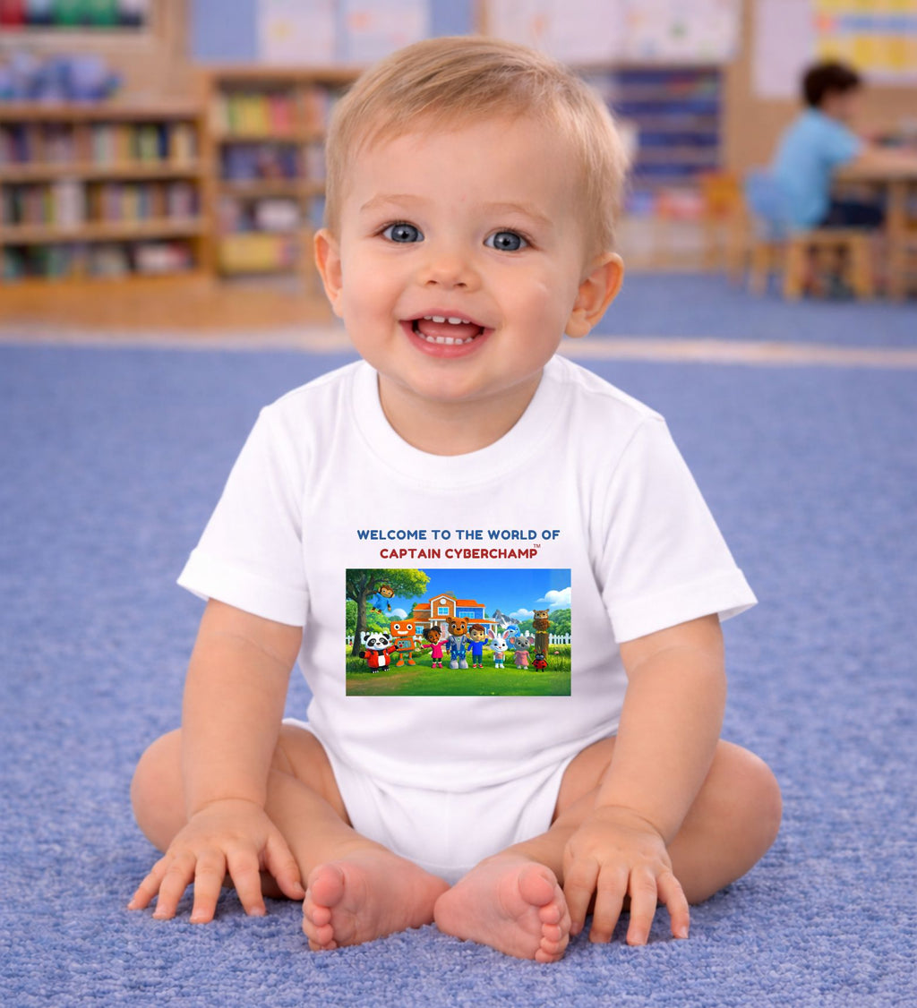 'Captain Cyberchamp' - Toddler Tee