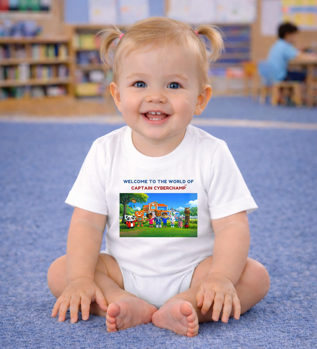 'Captain Cyberchamp' - Toddler Tee