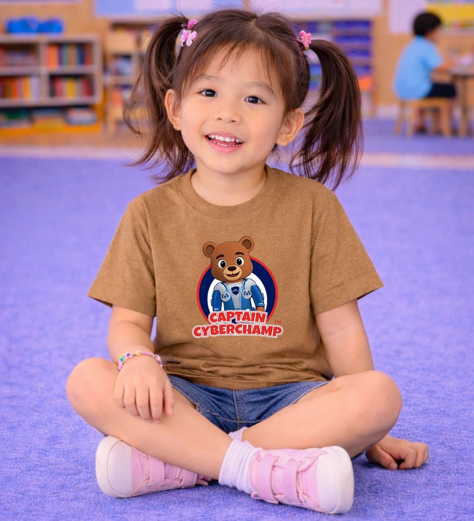 'Captain Cyberchamp' - Toddler Tee