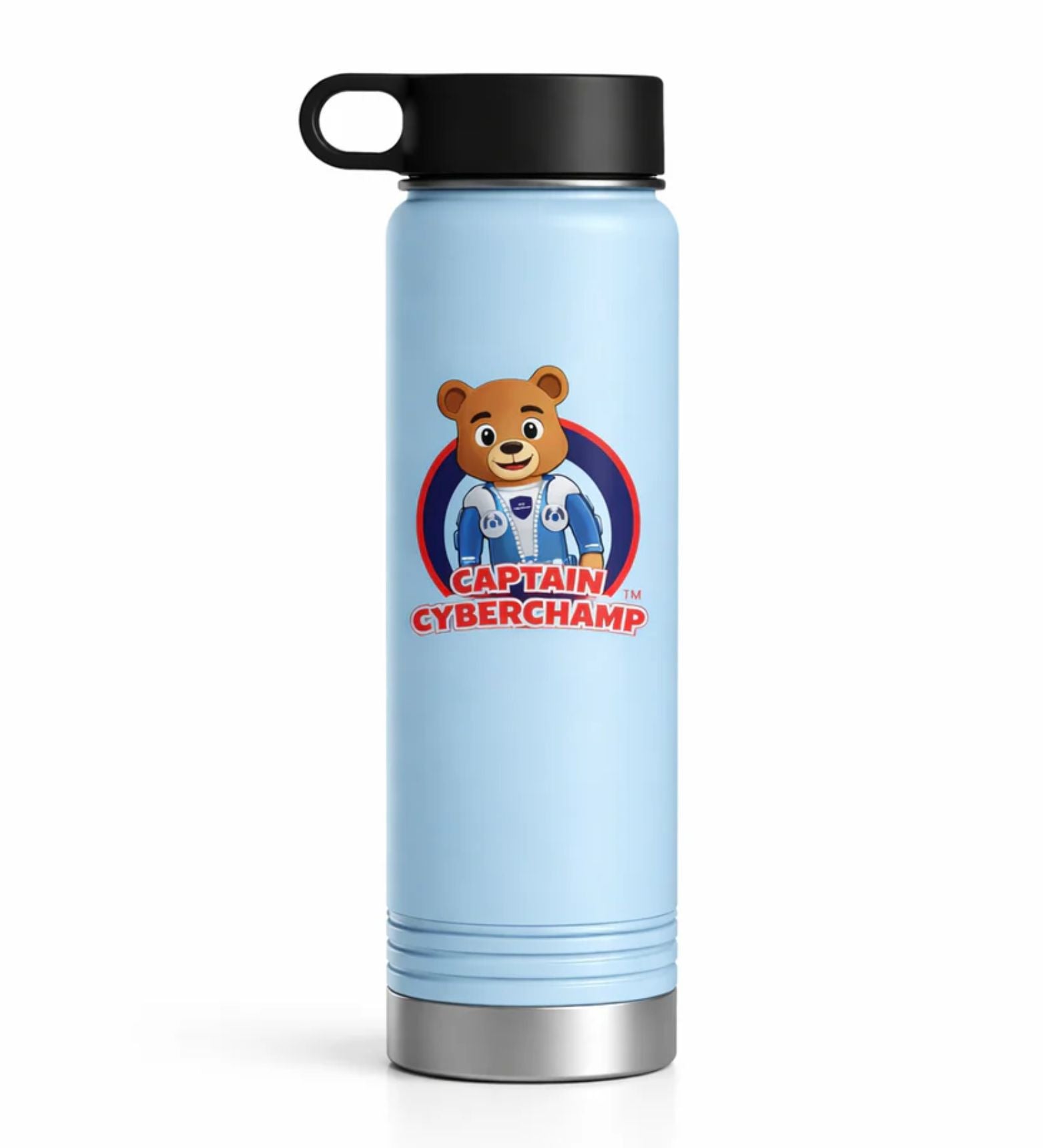 'Captain Cyberchamp' 20oz -Water Bottle